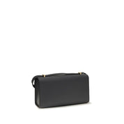 Gray Calf Leather Bos Taurus Shoulder Bag