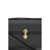 Gray Calf Leather Bos Taurus Shoulder Bag