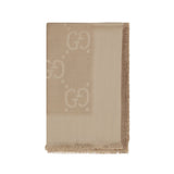 Gucci Brown Wool Oves Aries Scarf