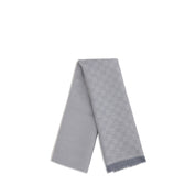 Gucci Gray Wool Oves Aries Scarf