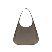 Gray Calf Leather Bos Taurus Handbag