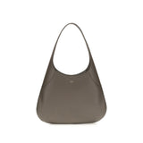 Gray Calf Leather Bos Taurus Handbag