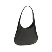 Black Calf Leather Bos Taurus Shoulder Bag