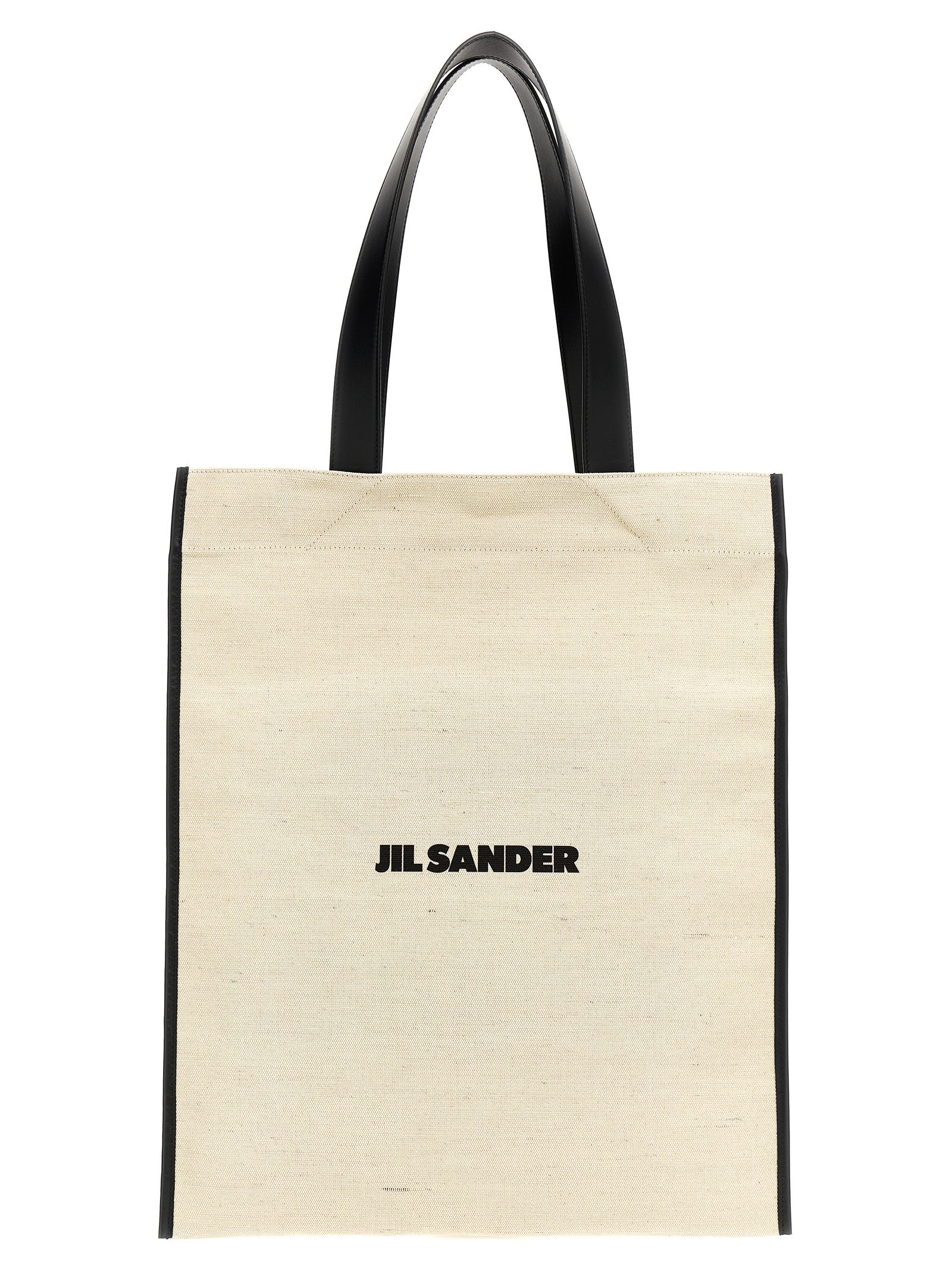 Bicolor Jute Tote Bag