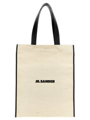 Bicolor Jute Tote Bag