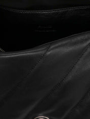 PINKO Black Lamb Leather Crossbody Bag