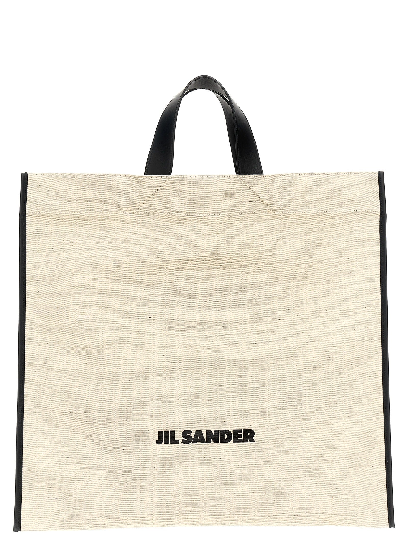 Bicolor Jute Tote Bag