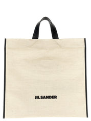 Bicolor Jute Tote Bag