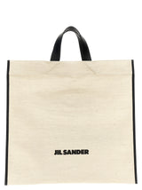 Bicolor Jute Tote Bag