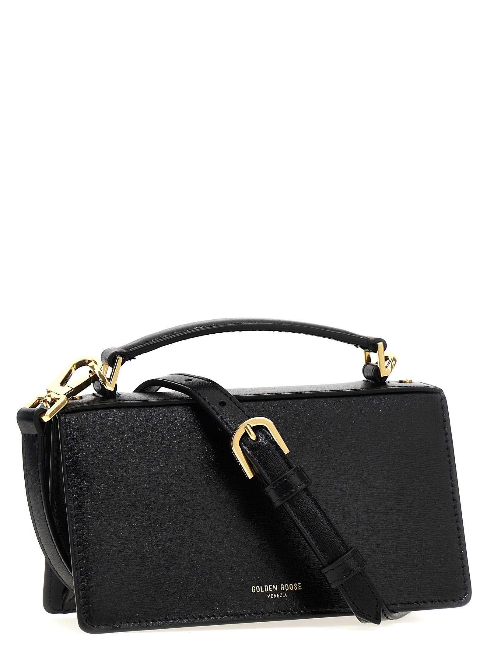 Black Cowhide Handbag