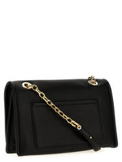Black Lamb Leather Shoulder Bag