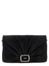 Black Leather Shoulder Bag