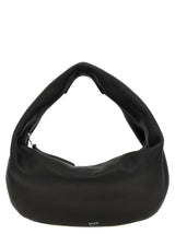 Black Calfskin Shoulder Bag