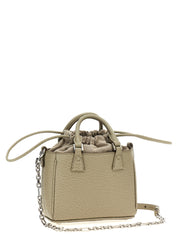 Gray Calfskin Handbag