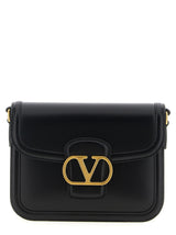 Valentino Garavani Black Calfskin Crossbody Bag