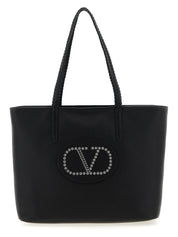 Black Calfskin Tote Bag