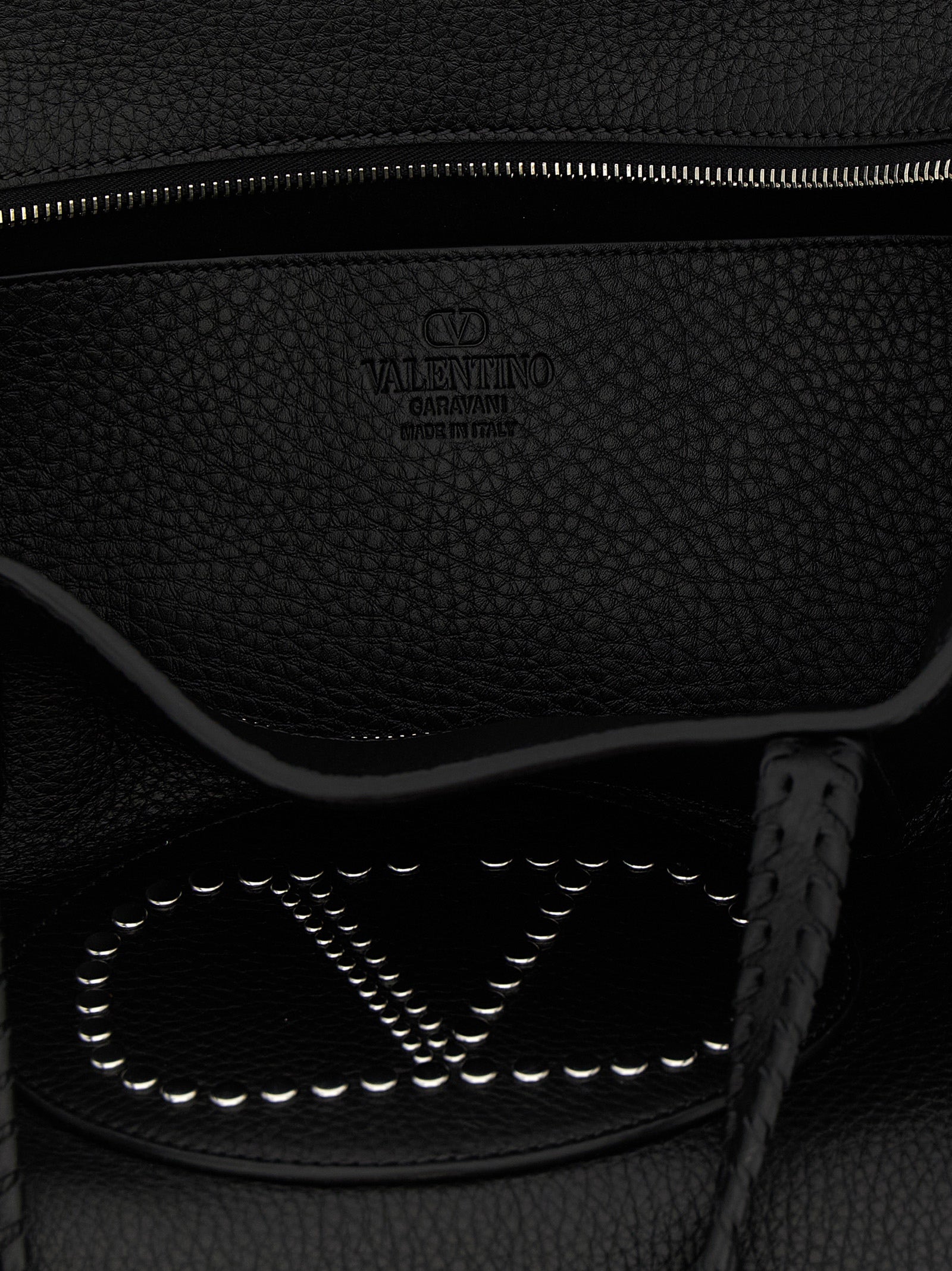 Black Calfskin Tote Bag
