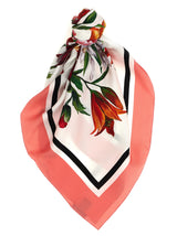 Multicolor Silk Foulard