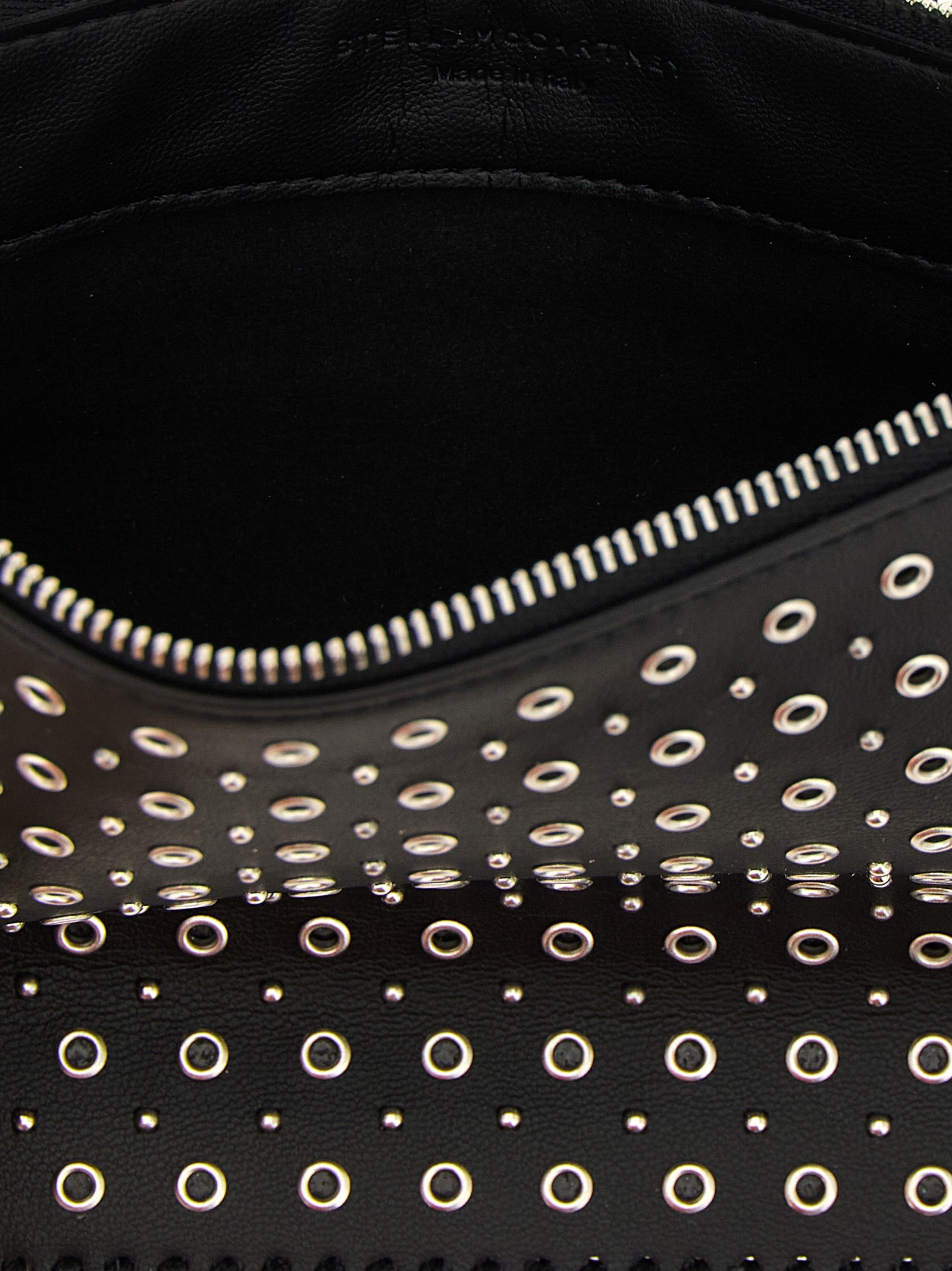 Black Polyester Shoulder Bag