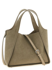 Bicolor Polyamide Crossbody Bag