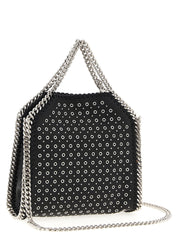 Black Polyester Handbag