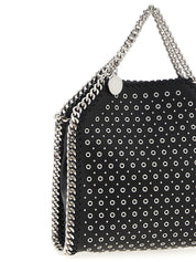 Black Polyester Handbag