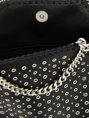 Black Polyester Handbag