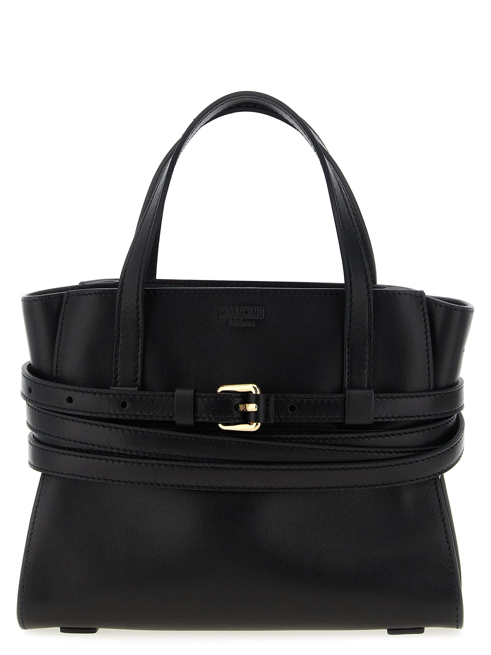 Black Polyester Handbag