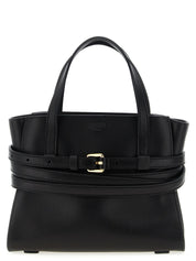 Black Polyester Handbag