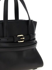 Black Polyester Handbag