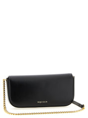 Black Calfskin Crossbody Bag