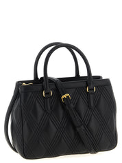 Black Lamb Leather Handbag