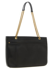 Brown Lamb Leather Tote Bag