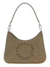 Gray Polyamide Shoulder Bag