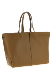 Bicolor Calfskin Tote Bag