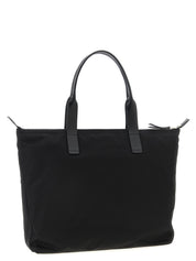 Black Polyamide Tote Bag