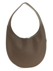 Brown Cowhide Shoulder Bag