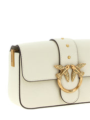 White Goatskin Crossbody Bag