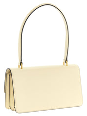 White Calfskin Shoulder Bag