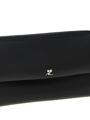 Black Cowhide Clutch Bag