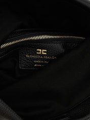 Black Calfskin Shoulder Bag