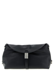 Black Goatskin Shoulder Bag