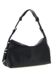 Black Goatskin Shoulder Bag