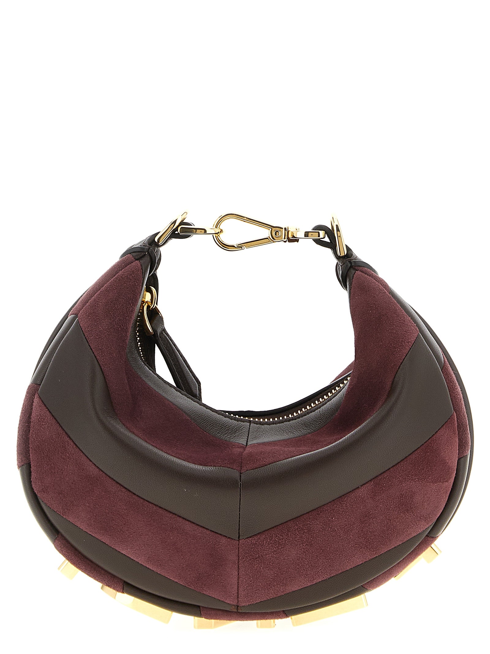 Fendi Multicolor Lamb Leather Handbag
