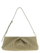 Bicolor Calfskin Clutch Bag