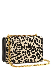 Multicolor Calfskin Shoulder Bag