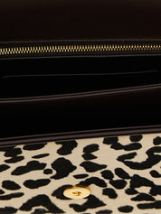 Multicolor Calfskin Shoulder Bag