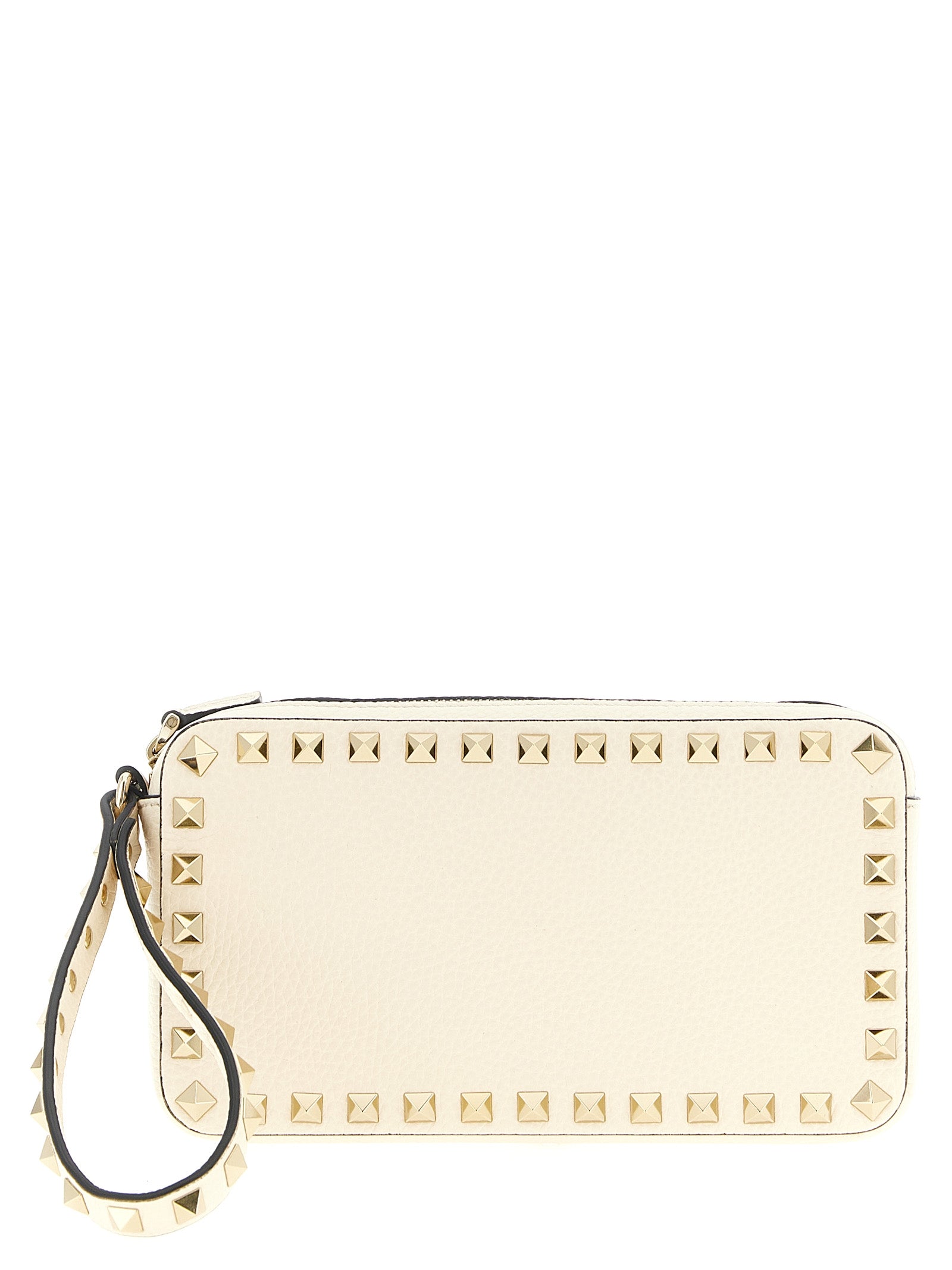 White Calfskin Clutch Bag