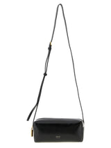 Black Calfskin Crossbody Bag