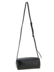 Black Calfskin Crossbody Bag